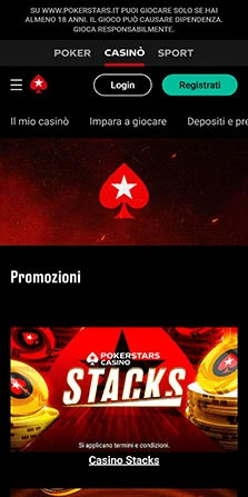 pokerstars casino bonus e promozioni