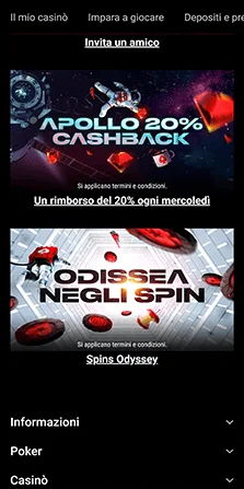 pokerstars casino bonus esclusivi