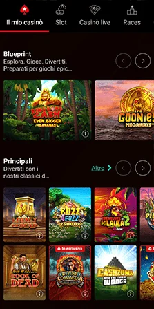 pokerstars casino giochi soldi veri